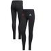 Women's adidas Black Rutgers Scarlet Knights Alphaskin Leggings