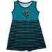 Girls Toddler Vive La Fete Teal Coastal Carolina Chanticleers Striped Tank Top Dress