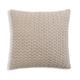 Habitat Plain Knitted Cushion - Natural - 50x50cm