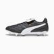 PUMA King Top MxSG Football Boots, Black/White/Gold, size 12