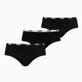 PUMA Hipster Panties Women's Underwear 3 Pack, Black, size Large