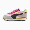 PUMA Future Rider Splash AC Babies' Trainers, White/Prism Pink, size 4