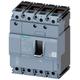 Siemens, SENTRON MCCB Molded Case Circuit Breaker 4P 25A, Breaking Capacity 55 kA, DIN Rail Mount