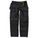 Dewalt Workwear Pro Tradesman 34/29 Work Trouser, Black, 29" Leg, 34" Waist