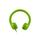 Hamilton Buhl Flex-Phones Stereo Headphones, Green (KIDS-GRN)