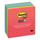 Post-it Super Sticky Notes, 4 x 4, Playful Primaries Collection, Lined, 90 Sheet/Pad, 6 Pads/Pack (6 | Quill