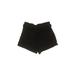 LC Lauren Conrad Khaki Shorts: Black Bottoms - Women's Size Large