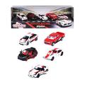 Majorette - Toyota Racing Spielzeugautos (Geschenk-Set mit 5 Autos) - Modellautos aus Metall mit Freilauf und Federung, je 7,5 cm, Auto Spielzeug für Kinder ab 3 Jahre