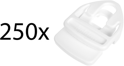 Holdon Xtra Clip White 250pcs Pack