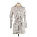 Carve Designs Casual Dress: Gray Dresses - Women's Size Small