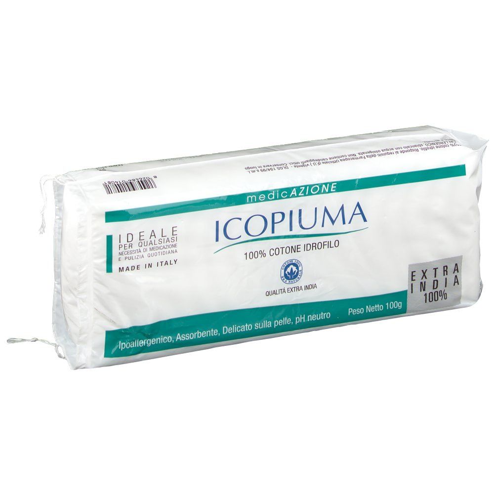 Icopiuma Cotone Idrofilo 100 g idrofilo