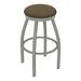 Holland Bar Stool 802 Misha Swivel Stool Upholstered/Metal in Gray/Brown | Bar Stool (30" Seat Height) | Wayfair 80230AN017