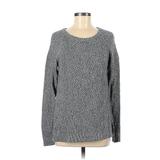 Sonoma Goods for Life Pullover Sweater: Gray Chevron/Herringbone Tops - Women's Size Medium