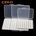 ICERIO 1PC/2PC Micro Flies and Midges Nymph Slim Fly Box with Foam Fly Fishing Lure Box Pesca