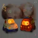 Cartoon Car Toy Plastic Pull Back Cars Model Mobile Vehicle Fire Truck Taxi Boys Girls Toys