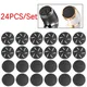 24Pcs/Set Replacement Sandpaper Disk Foot Pedicure Discs Sanding Paper Accessory For Electric Foot