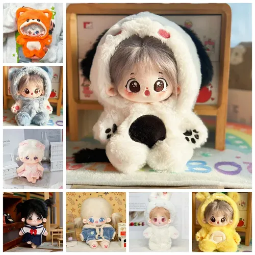 20cm Idol Puppen kleidung für Plüsch Stofftier Baby Doll's Accessoires Outfit für Korea Kpop Exo