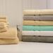 Bibb Home 6-Piece Zero Twist Cotton Towel Set - N/A