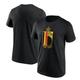 "T-Shirt Belgique Primary Logo Graphique - Noir - Homme - Homme Taille: L"