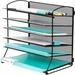 Extra Thick 6-Tier Mesh Desk Organizer Tray