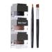 KPLFUBK 3 In 1 Black And Brown Gel Eyeliner Set Water Proof Last For All Day Long Work Great With Eyebrow 2 Pieces Eye Makeup Brushes Included makeup