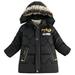 Eashery Lightweight Jacket for Boys Kids Boys Winter Jacket Coat Baby Boys Girls Top Jackets for Boys (Black 4 Years)