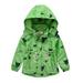 Eashery Boys and Toddlers Lightweight Jacket Hoodie Coat Fall Winter Outwear Fall Winter Pullover Tops Toddler Boy Jackets (Green 9-10 Years)