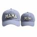 Parent Child Outfit Unisex Baseball Cap Classic Low Profile Cotton Baseball Cap Embroidery Mama Labeling Letter Soft Unconstructed