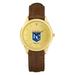 Men's Brown Kansas City Royals Leather Wristwatch