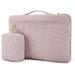 15-16 inch Laptop Sleeve with Handle Puffy Padded Laptop Case Bag Portable MacBook Case Sleeve Fitted