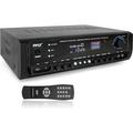 Open Box PYLE PT390AU home audio power amplifier system 300W 4 channel - BLACK