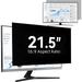 21.5 Inch Computer Privacy Screen for 16:9 Widescreen Monitor - Removable Anti Blue Light Glare Privacy Filter