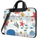 pattern Laptop Case Bag Portable Shoulder Bag Carrying Briefcase Computer Cover Pouch