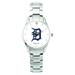 Men's Silver Detroit Tigers Stainless Steel Bracelet Wristwatch