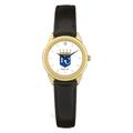 Women's Black Kansas City Royals White Dial Leather Wristwatch