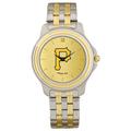 Men's Pittsburgh Pirates Gold Dial Two-Tone Wristwatch