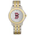 Men's Boston Red Sox Silver Dial Two-Tone Wristwatch