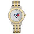 Men's Toronto Blue Jays Silver Dial Two-Tone Wristwatch