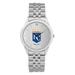 Men's Silver Kansas City Royals Rolled Link Bracelet Wristwatch