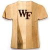 Baseball BBQ Wake Forest Demon Deacons Jersey Style Cutting Board