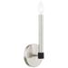 Karlstad 1 Light Brushed Nickel Wall Sconce