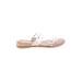 Sun + Stone Sandals: White Shoes - Women's Size 7 - Open Toe