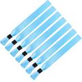 Crowye 600 Pcs Resistant Cloth Wristbands Without Logo Color Wristbands for Events Identification Wrist Bands for Event Social Wrist Bracelets for Events Wrist Strap for Activity Party Wedding (Blue)