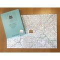 Personalised 400 Piece Map Jigsaw Puzzle - Streetview Mapping First Home gift House shaped Centre Piece