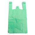 EPOSGEAR Extra Strong Eco Recycled Plastic Vest Carrier Shopping Bags - Perfect for Shops, Market Stalls, Off Licences etc (24mu Large - 11" x 17" x 21", Green, 5000)