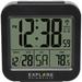 Explore Scientific Travel Alarm with Radio-Controlled Clock and Indoor Temperature Display RDC1008