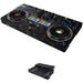 Pioneer DJ DDJ-REV7 2-Channel Serato DJ Pro Controller Kit with Flight Case (All Black DDJ-REV7/CUXJ