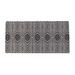 KAVKA DESIGNS Taos Vinyl Desk Pad Vinyl in Gray/Blue | 0.25 H x 31.5 W x 15.75 D in | Wayfair MWDMT-35216-31X15-KAV2070