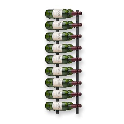 Wrought Iron Wall Mounted Wine Rack 18 Bottles