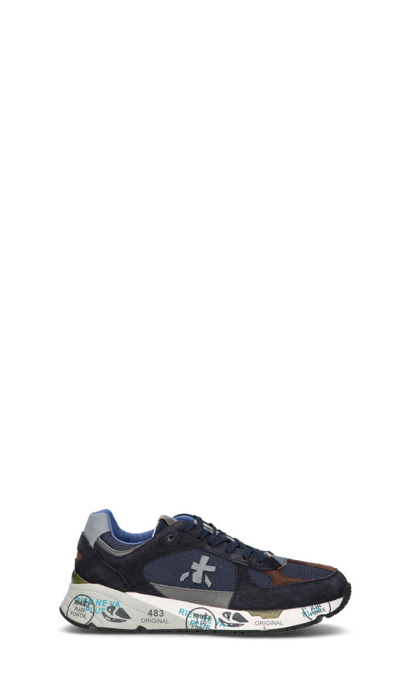 PREMIATA Sneaker uomo navy in suede